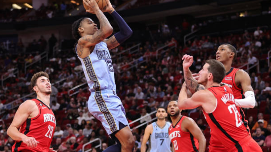  申京内线予取予求，火箭主场力克灰熊